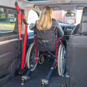 WHEELCHAIR SAFETY LOCK SYSTEM