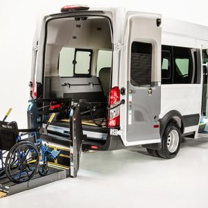 WHEELCHAIR ACCESSIBLE MODIFIED VAN